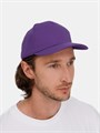 Бейсболка Long Beach, темно-фиолетовая 00594712TUN