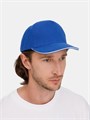 Бейсболка Long Beach, ярко-синяя с белым 6538.47