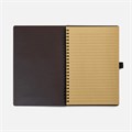 Блокнот на спирали Coffeist, коричневый 25687.59