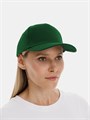 Бейсболка Long Beach, темно-зеленая 6538.90