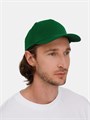 Бейсболка Long Beach, темно-зеленая 6538.90
