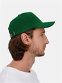 Бейсболка Long Beach, темно-зеленая 6538.90