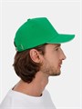Бейсболка Long Beach, ярко-зеленая с белым 6538.92