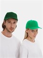 Бейсболка Long Beach, ярко-зеленая с белым 6538.92