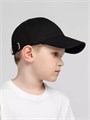 Бейсболка детская Capture Kids, черная 15148.30