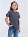 Футболка детская T-Bolka Kids, темно-серая (графит) 2504.10