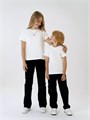 Футболка детская T-Bolka Kids, белая (теплый оттенок) 2504.61