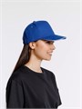 Бейсболка Classic, ярко-синяя с белым кантом 15848.44
