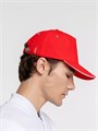 Бейсболка Classic, красная с белым кантом 15848.50
