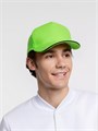 Бейсболка Classic, зеленое яблоко с черным кантом 15848.94