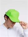 Бейсболка Classic, зеленое яблоко с черным кантом 15848.94