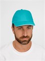Бейсболка Buffalo, бирюзовая с белым 6404.41