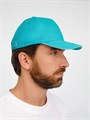 Бейсболка Buffalo, бирюзовая с белым 6404.41