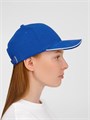 Бейсболка Buffalo, ярко-синяя с белым 6404.46