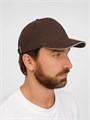 Бейсболка Buffalo, коричневая с бежевым 6404.51