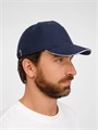 Бейсболка Buffalo, темно-синяя с белым 6404.76