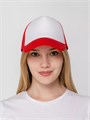 Бейсболка Sunbreaker, красная с белым 15151.50