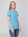 Футболка женская T-bolka Lady, голубая 1878.14