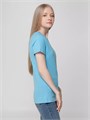 Футболка женская T-bolka Lady, голубая 1878.14