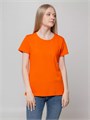 Футболка женская T-bolka Lady, оранжевая 1878.20