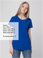 Футболка женская T-bolka Lady, ярко-синяя 1878.44