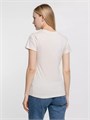 Футболка женская T-bolka Lady, молочно-белая 1878.62