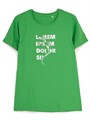 Футболка женская T-bolka Lady, ярко-зеленая 1878.92