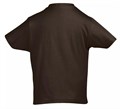 Футболка детская Imperial Kids, шоколадно-коричневая 2505.59