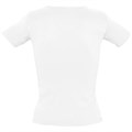 Футболка женская Lady 220 с V-образным вырезом, белая 1874.60
