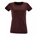 Футболка женская Regent Fit Women, бордовый меланж 02758148