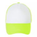 Бейсболка Bubble, желтый неон с белым 01668514TUN