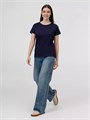 Футболка женская E150, темно-синяя TW02T006