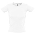 Футболка женская с круглым вырезом Lady 220 белая 1372.60