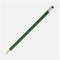 Карандаш простой Hand Friend с ластиком, зеленый 5002.90