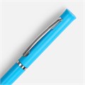 Ручка шариковая Euro Chrome, голубая 4478.44