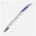 Ручка шариковая Nave, белая с синим 20030.64