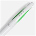 Ручка шариковая Nave, белая с зеленым 20030.69