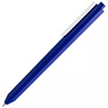 Ручка шариковая Pigra P03 Mat, темно-синяя с белым 11583.46