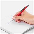 Ручка шариковая Atento Soft Touch со стилусом, красная 16428.50
