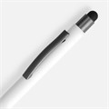 Ручка шариковая Atento Soft Touch со стилусом, белая 16428.60