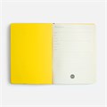 Ежедневник Doppio, недатированный, черный с желтым 26022.38