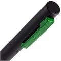 Ручка шариковая Inkolor, черная с зеленым 16715.90