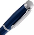 Ручка шариковая Letra Chrome, глянцевая, темно-синяя 16709.40