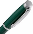 Ручка шариковая Letra Chrome, глянцевая, темно-зеленая 16709.90