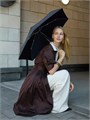 Зонт складной Nicety, черный 15841.30
