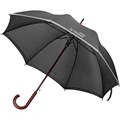 Зонт-трость светоотражающий Reflect, черный 17319.30