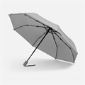 Зонт складной Hard Work с проявляющимся рисунком, серый 17195.11