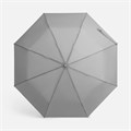 Зонт складной Hard Work с проявляющимся рисунком, серый 17195.11