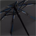 Зонт складной AOC Mini с цветными спицами, темно-синий 64715.43