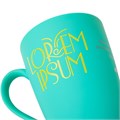 Кружка Good Morning с покрытием софт-тач, бирюзовая 14653.49